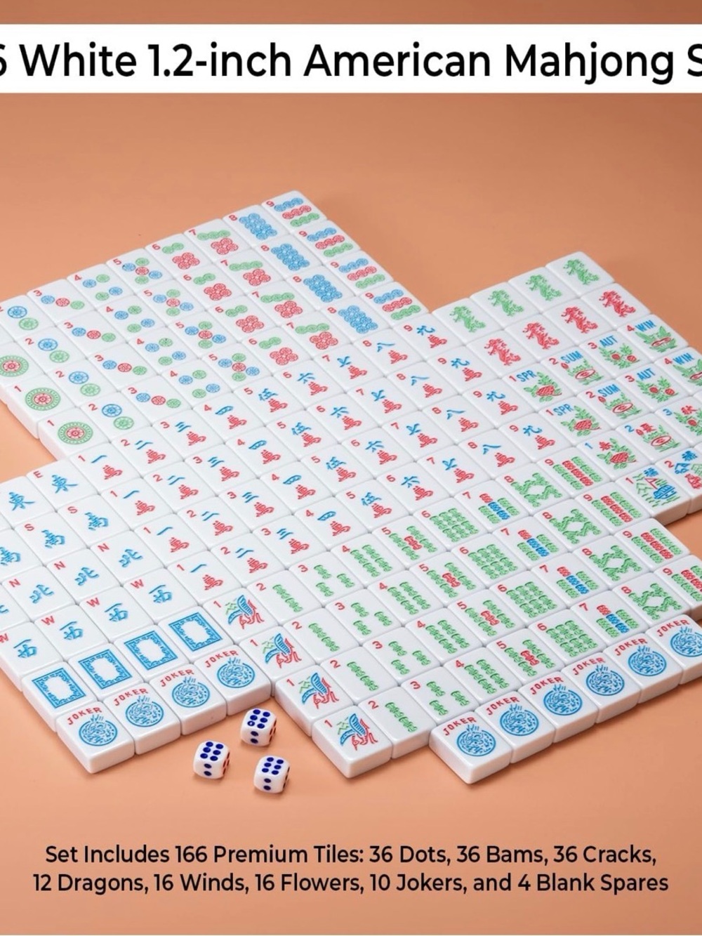 Complete American Mahjong Set Tiles - Picture 11 of 13
